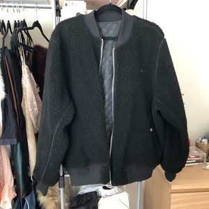 Adidas XAlexander Wang reversible bomber jacket